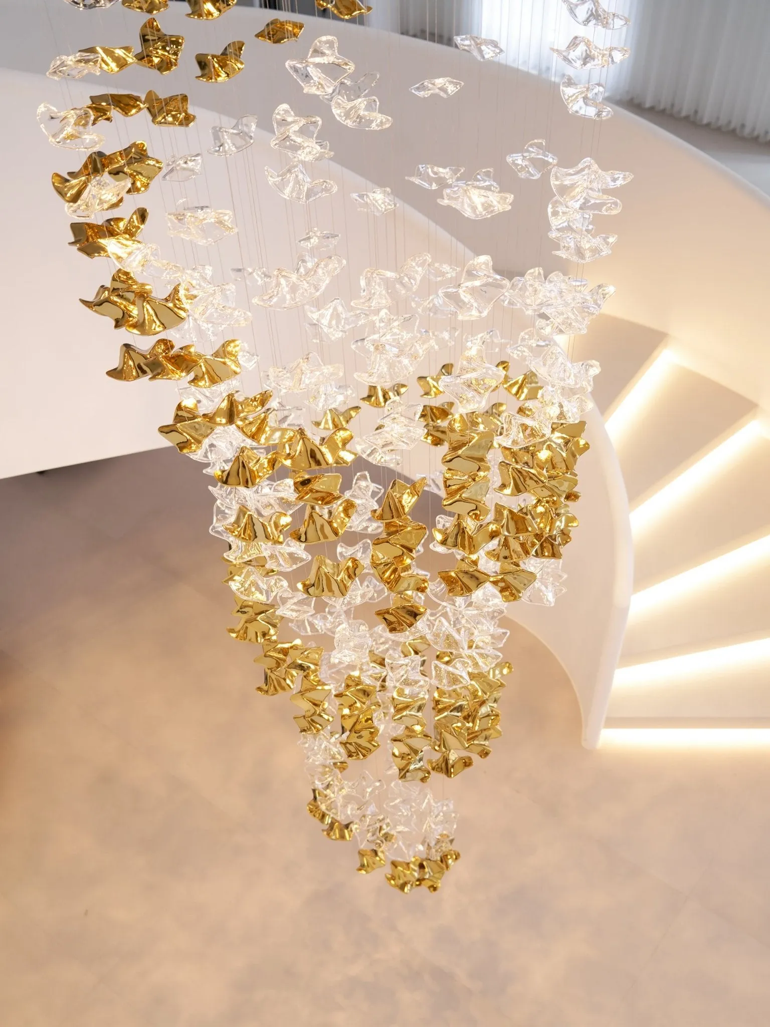 Tidal Art Glass Chandelier