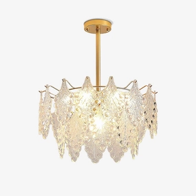 Tiered Carved Glass Chandelierrustic chandelier,bedroom chandelier 