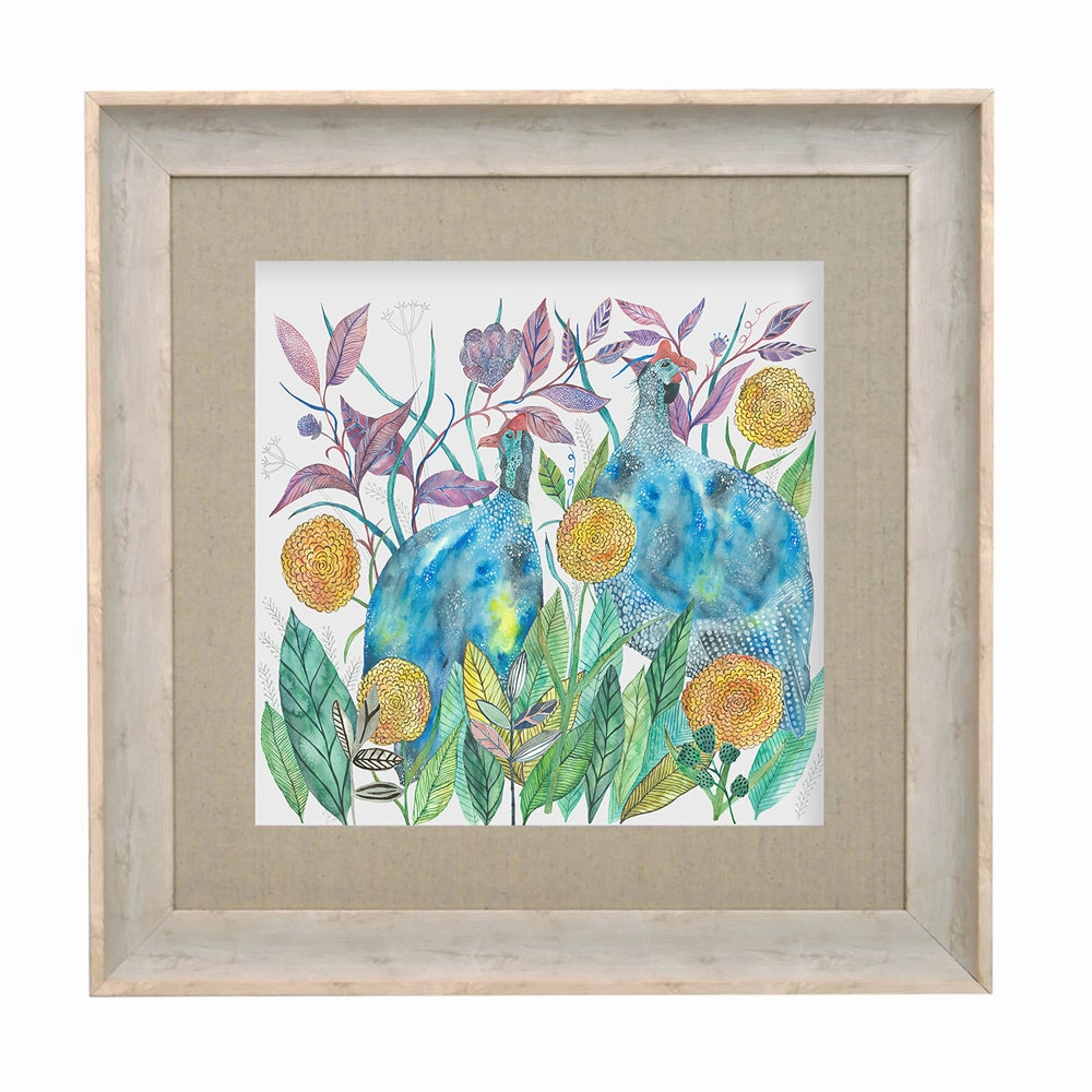 Tilda & Faye Framed Print Birch