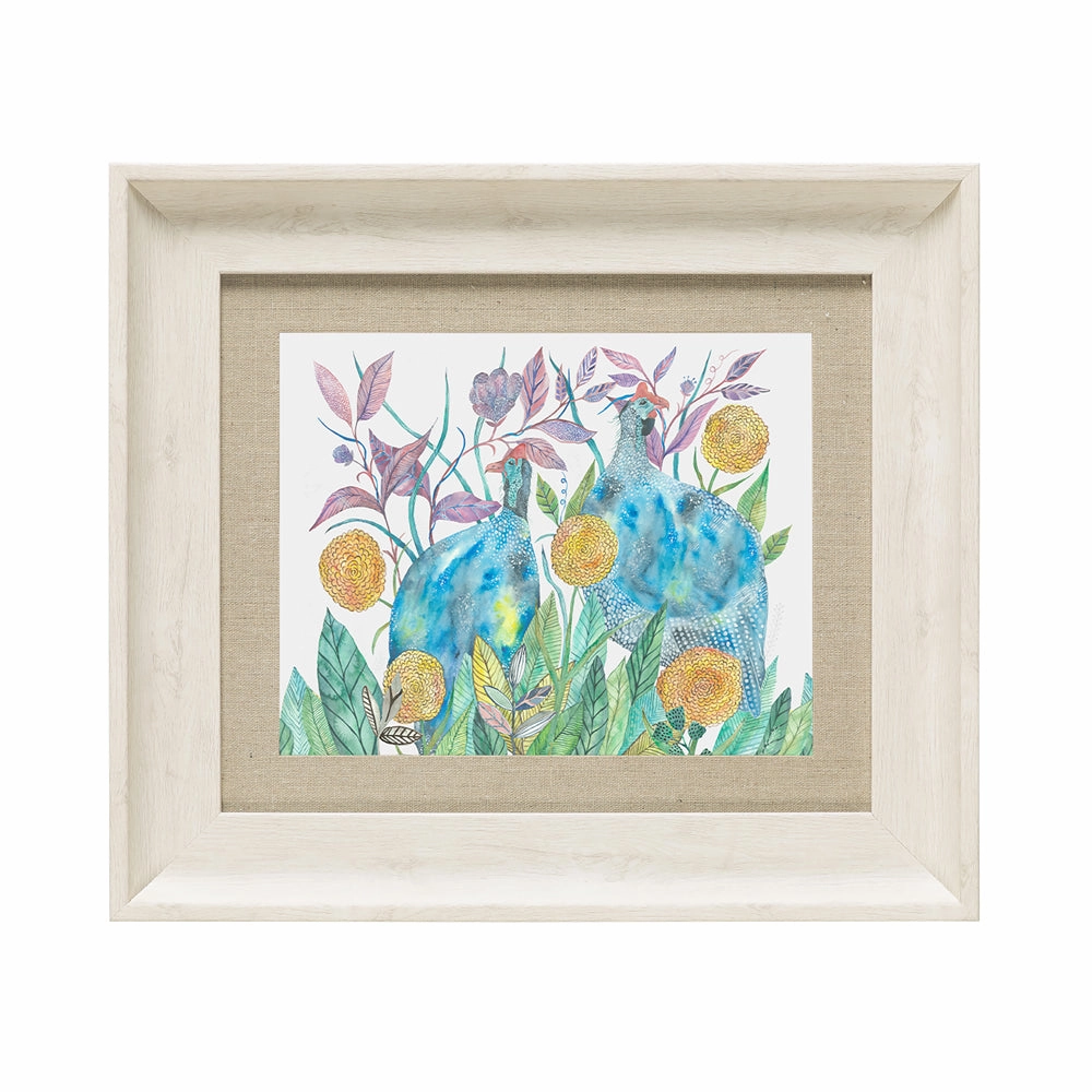 Tilda & Faye Framed Print Birch