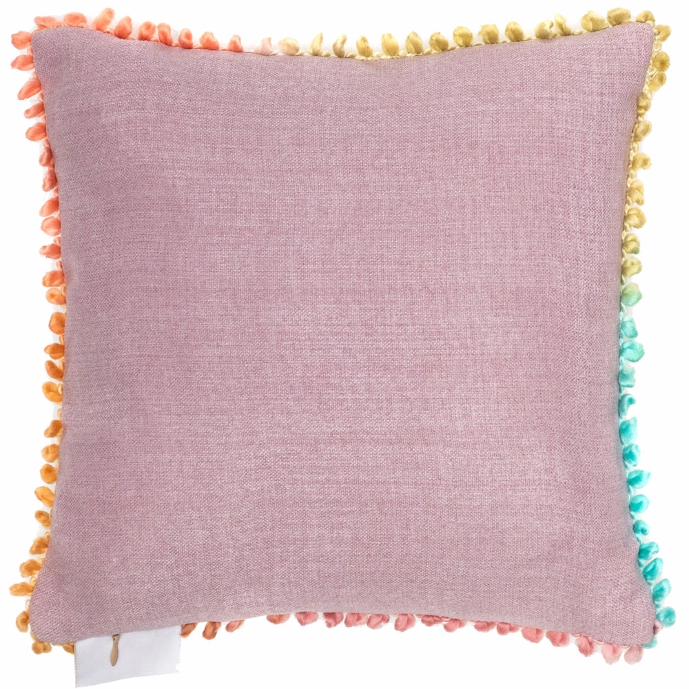 Tilda & Faye Small Printed Feather Cushion Linen