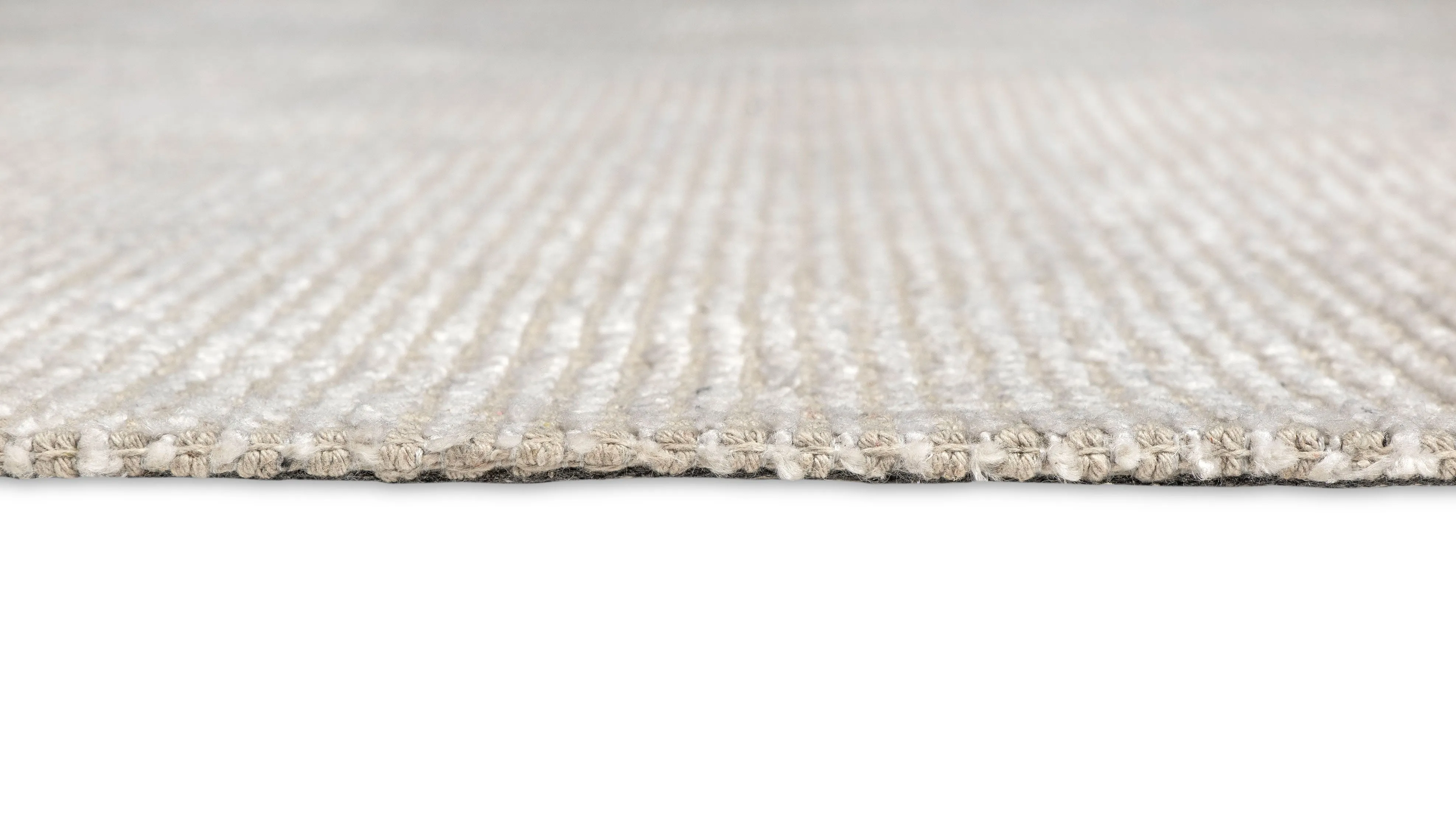 Tilos Natural Stone Hand Loomed Cotton Rug