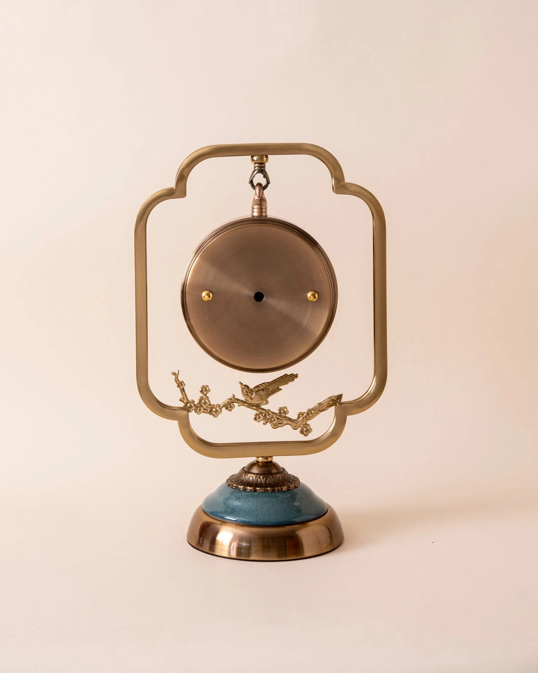 Timeless Bloom Table Clock