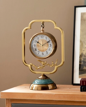Timeless Bloom Table Clockhome decor ,wall decor 