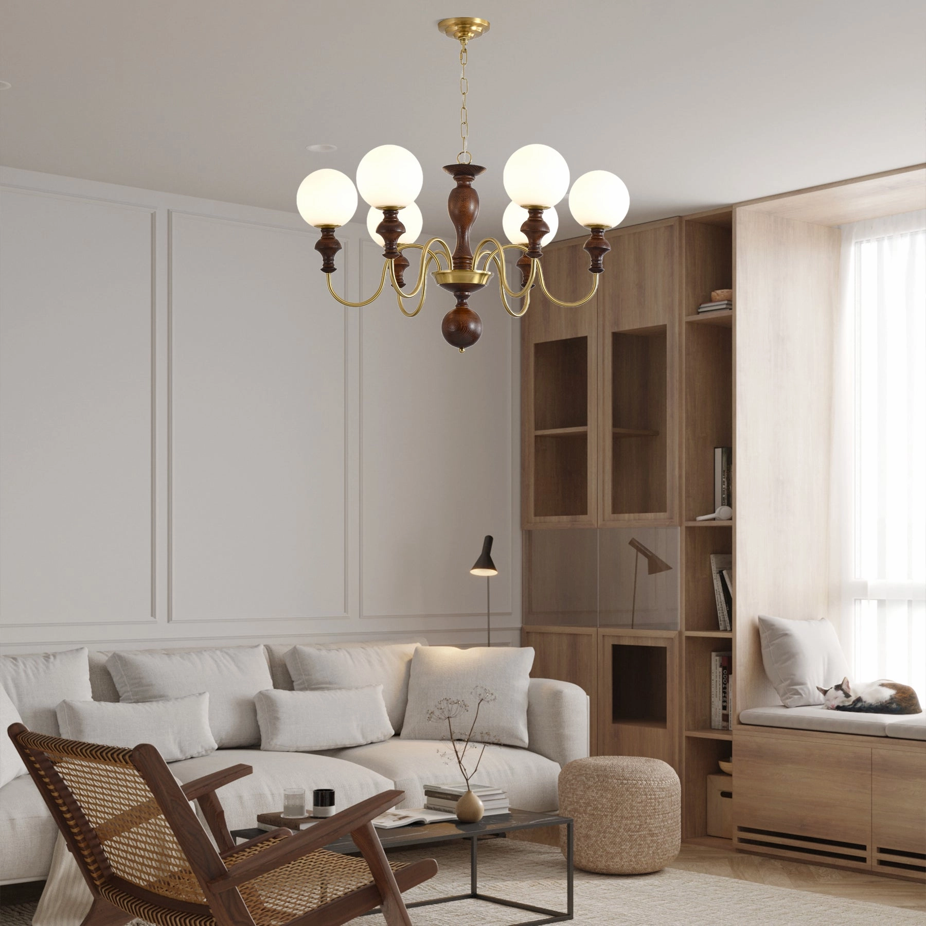 Timeless Globe Chandelier