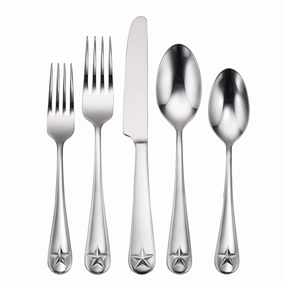 Tindra 45 Piece Flatware Seteco-friendly bamboo fiber tableware set 