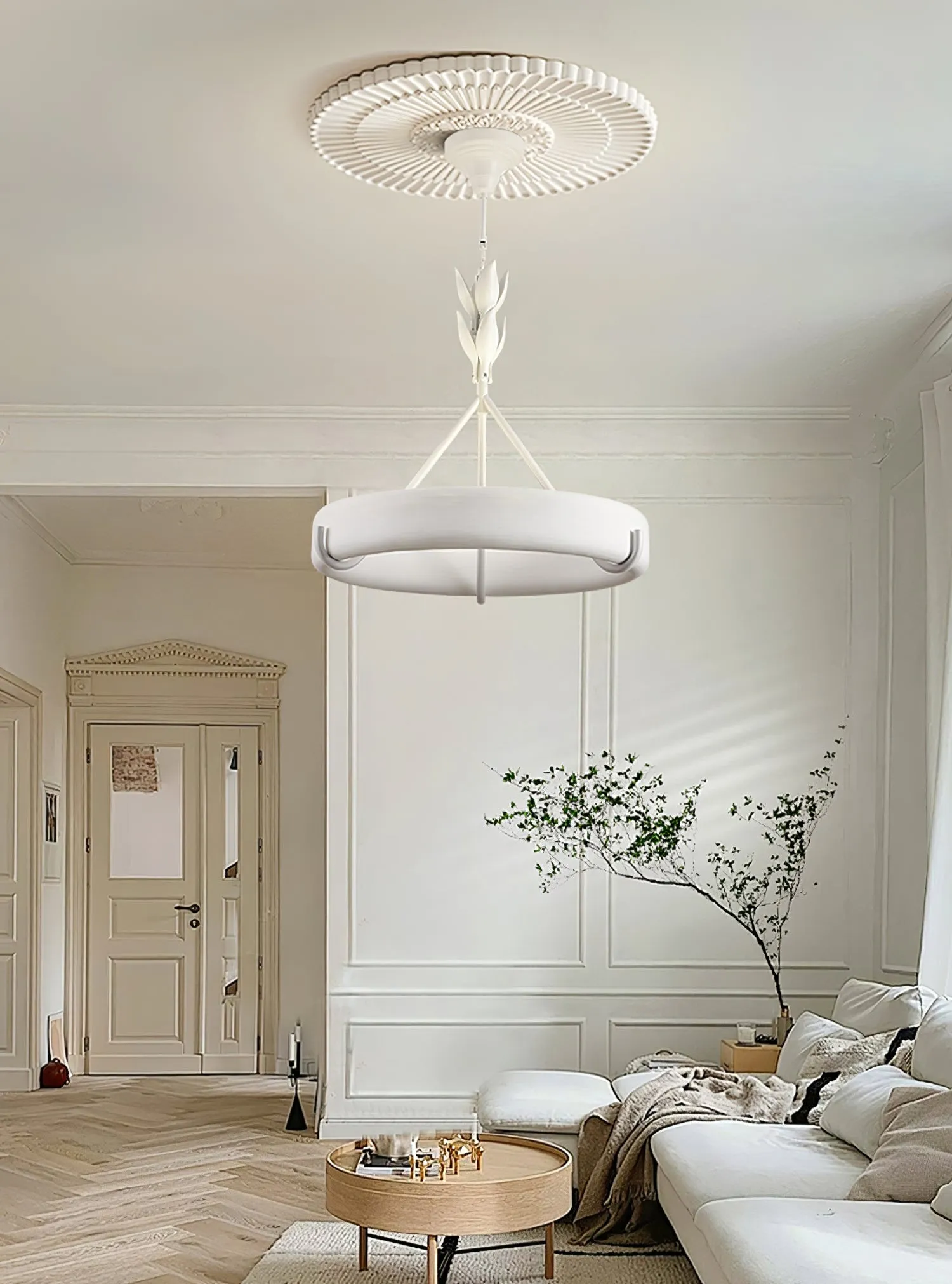 Tinsley Plaster Chandelier