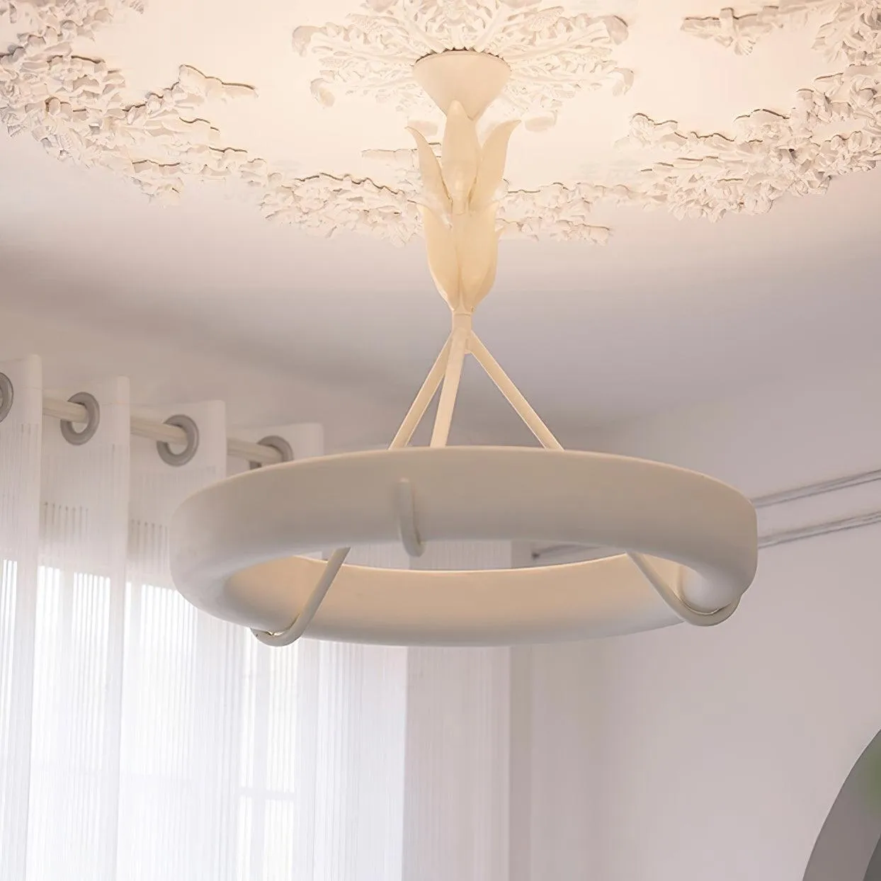Tinsley Plaster Chandelier