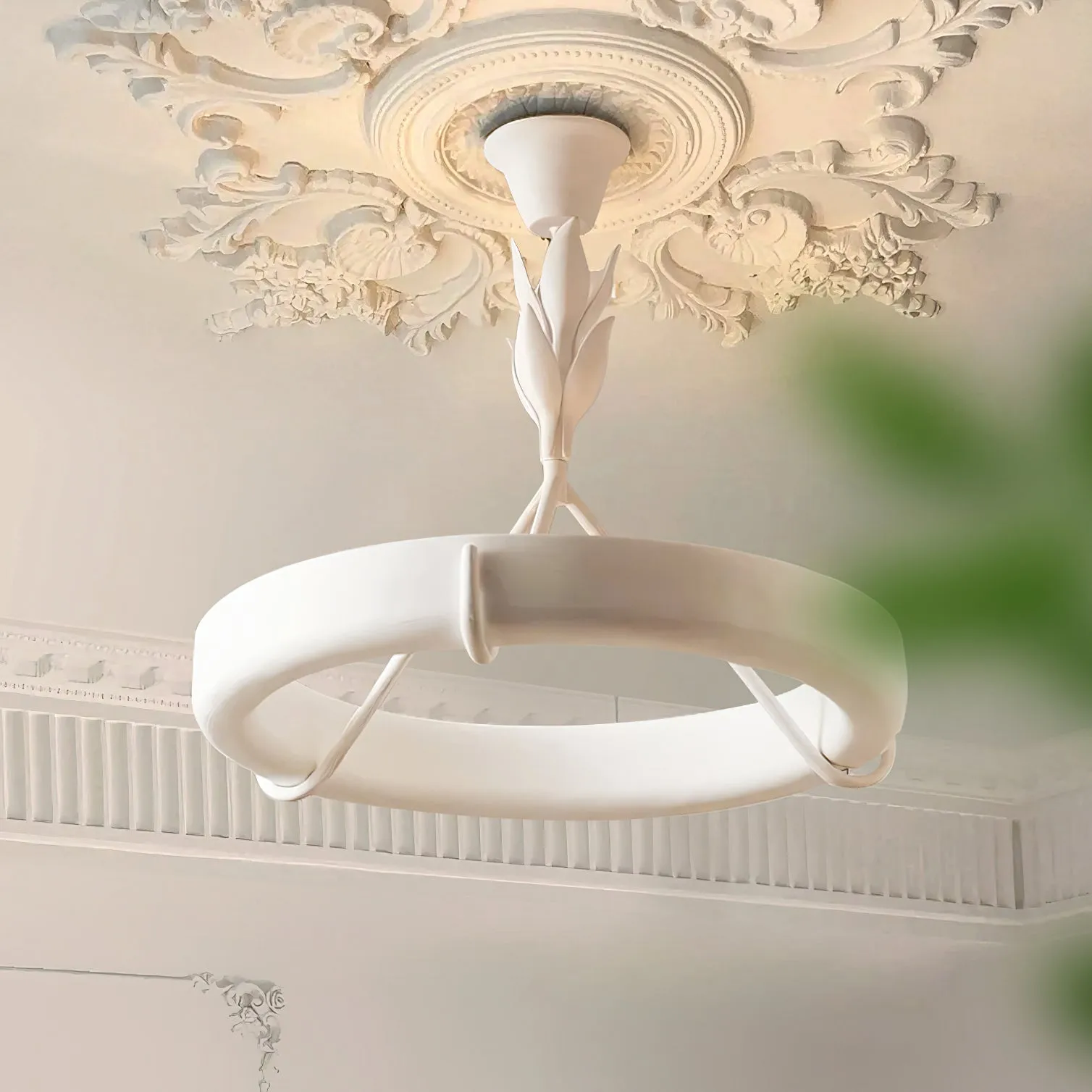 Tinsley Plaster Chandelier