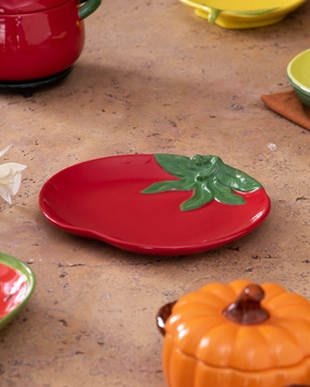 Tomato Serving Platter - Largehome decor ,wall decor 