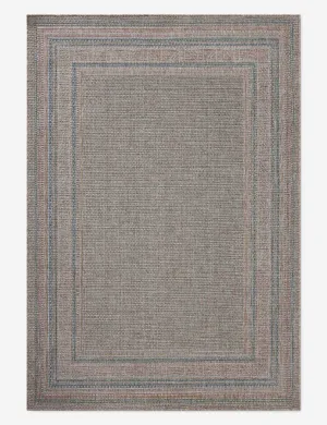 Topanga III Indoor / Outdoor Rug by Amber Lewis x Loloimodern color block patchwork rug
