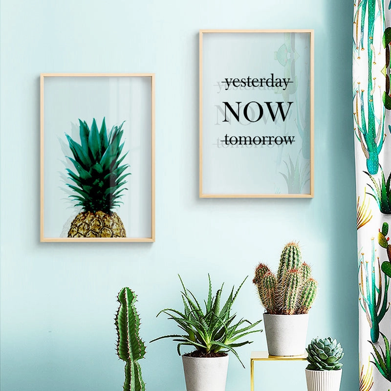 Transparent Botanical Wall Art With Framehome decor ,wall decor 