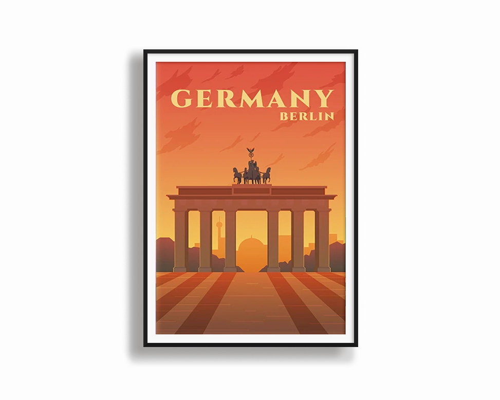 Travel Series - Germanynordic style wall decor