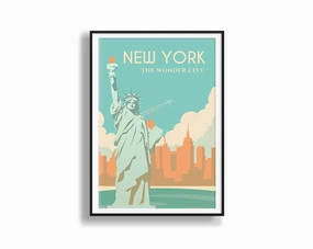 Travel Series - New Yorknordic style wall decor