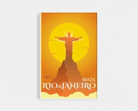 Travel Series - Rio De Janeiro, Brazilnordic style wall decor