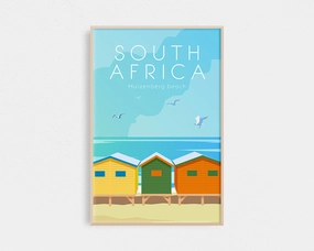 Travel Series - South Africanordic style wall decor