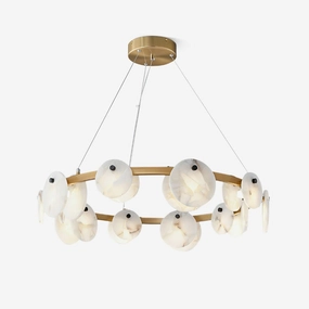 Trinidad Alabaster Chandelierrustic chandelier,bedroom chandelier 