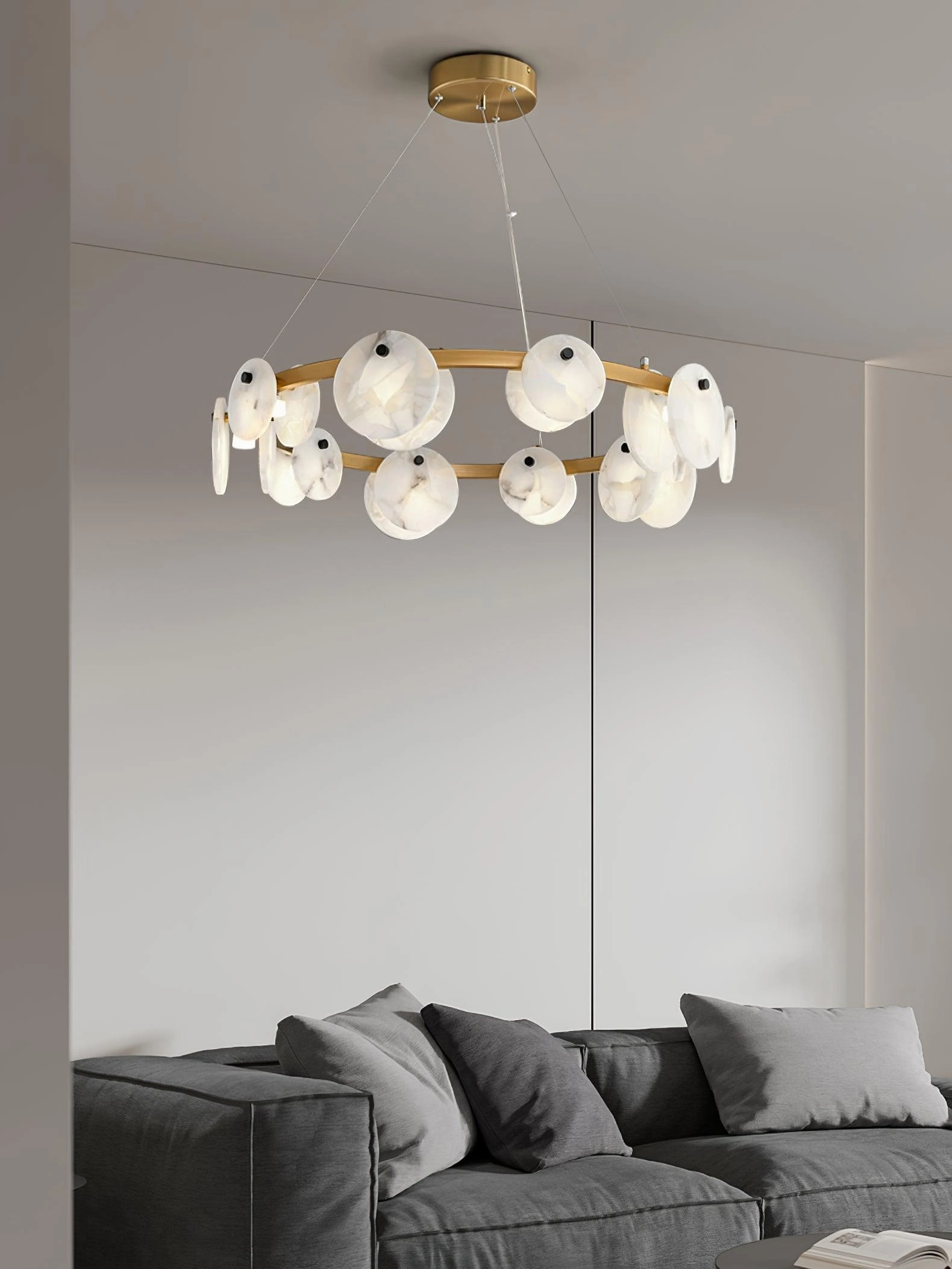 Trinidad Alabaster Chandelier