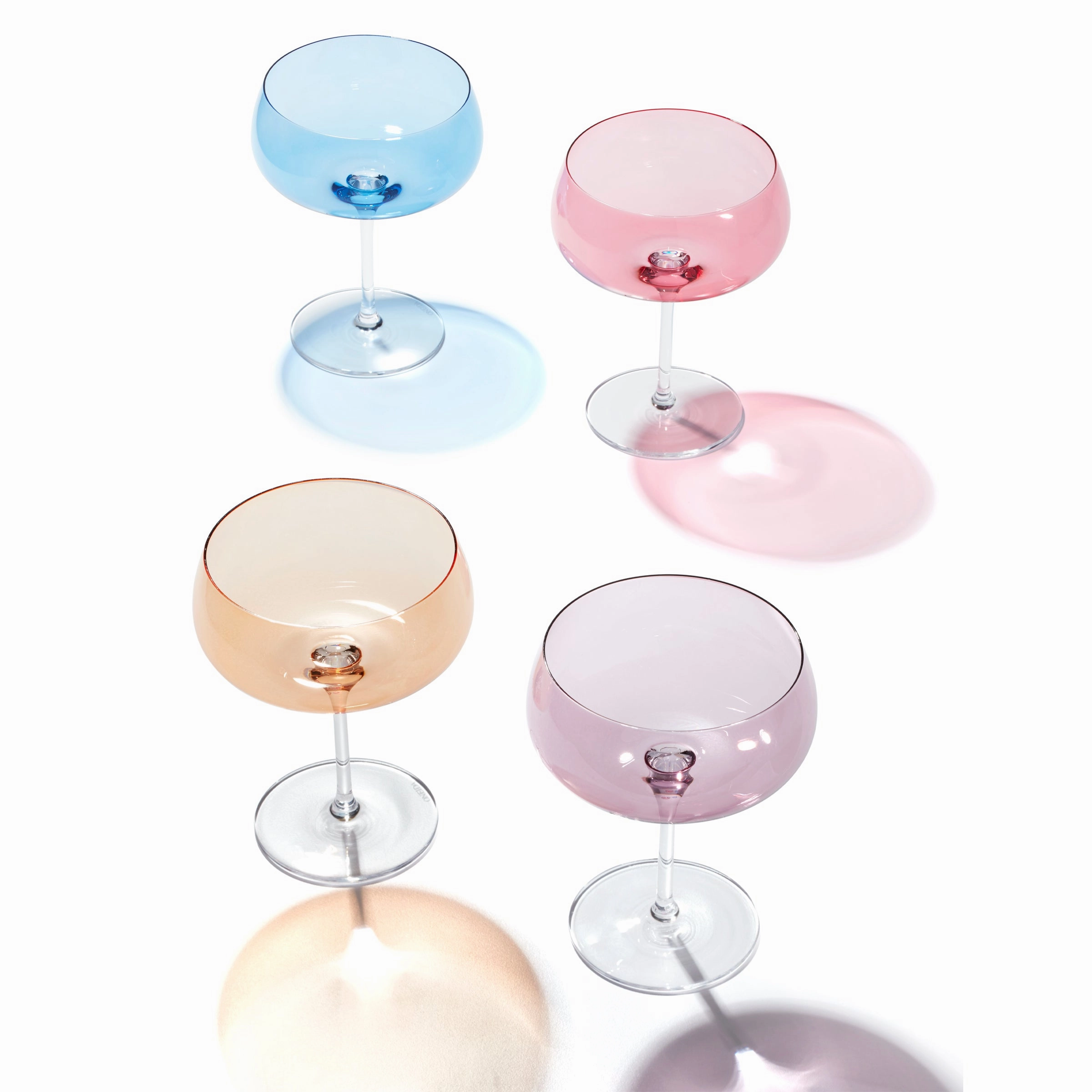 True Colors Cocktail Glasses - Set Of 4