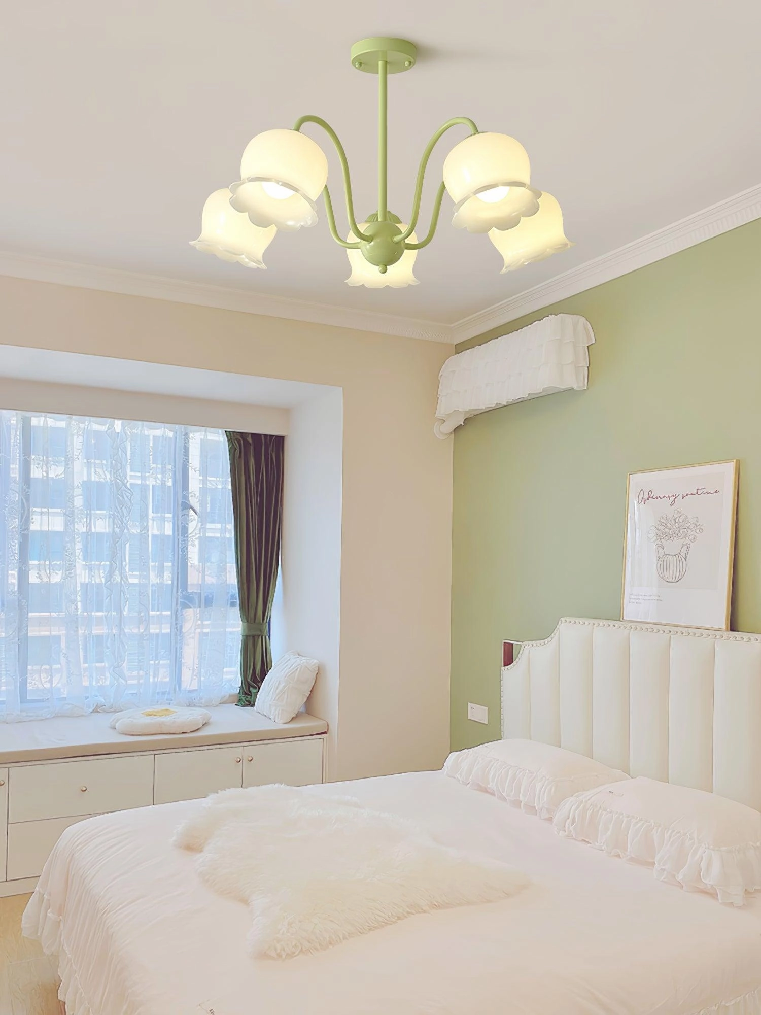 Trumpet Flower Chandelier