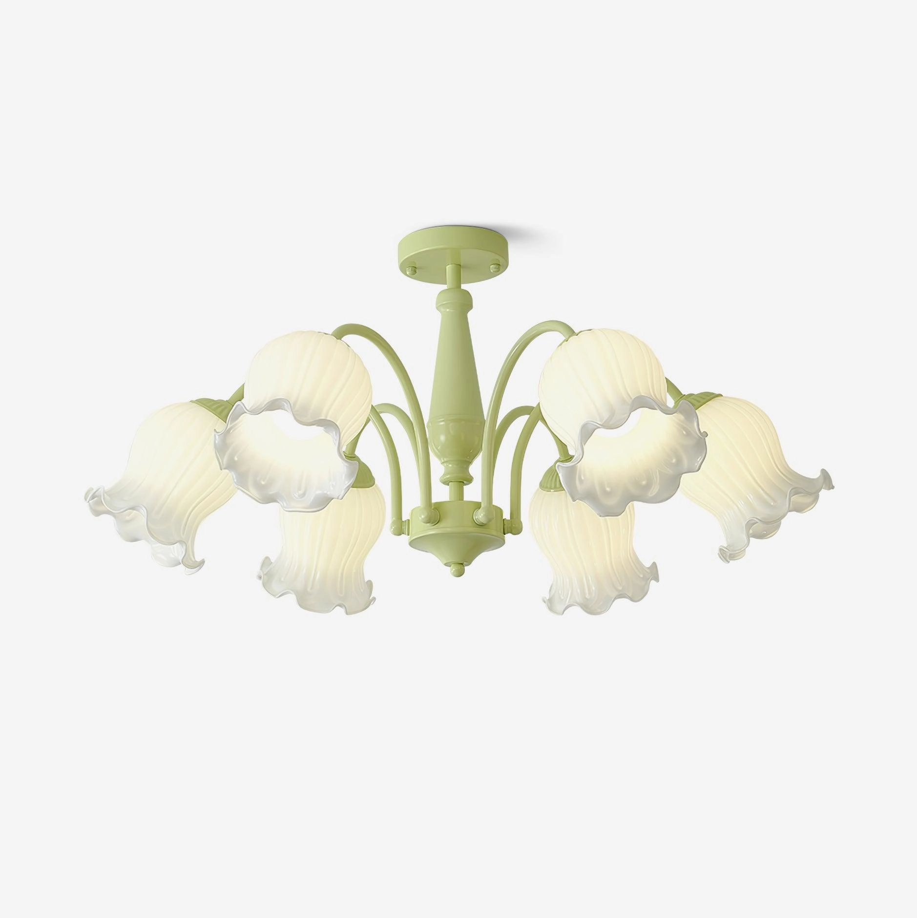 Trumpet Flower Chandelierrustic chandelier,bedroom chandelier 