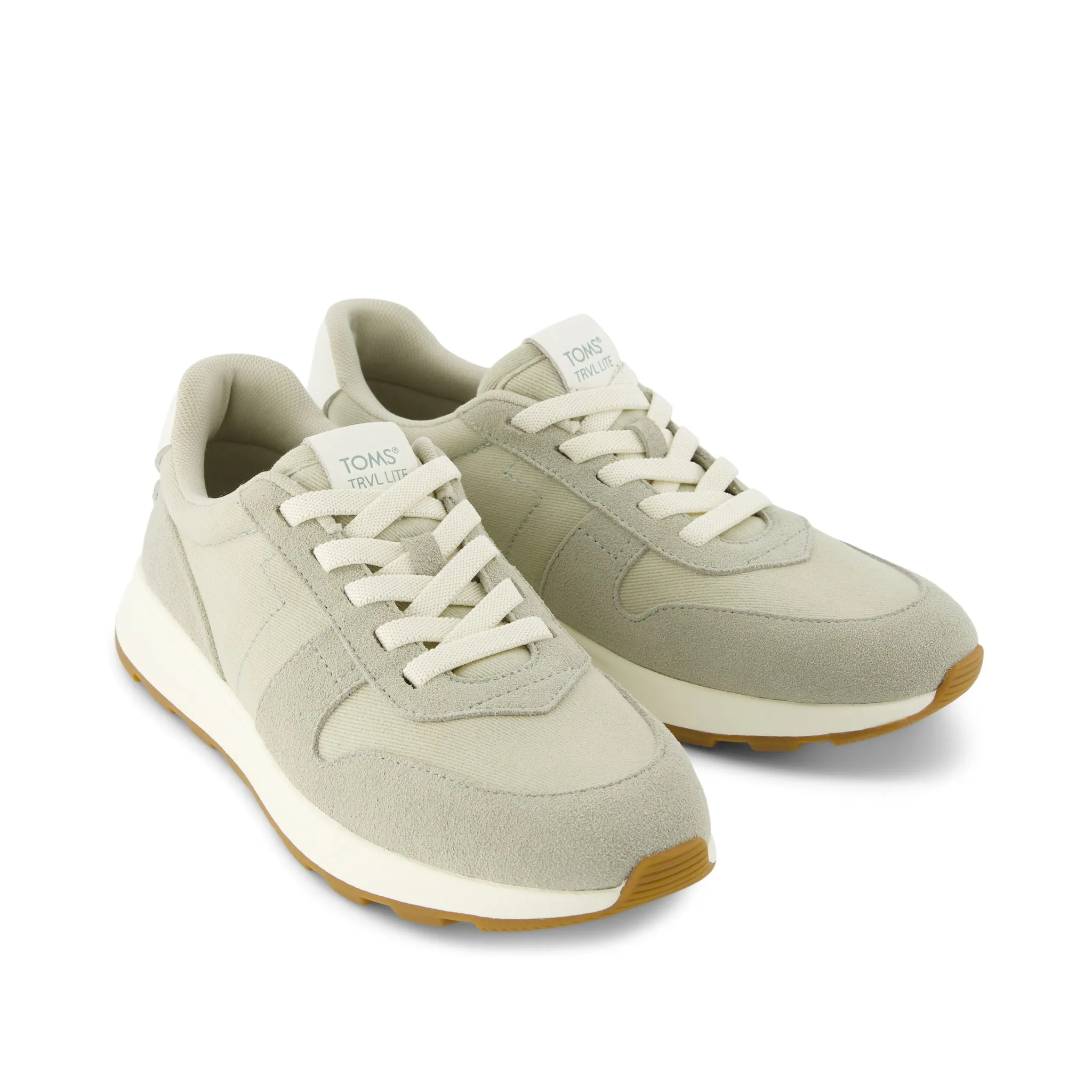 TRVL LITE Retro Runner Green Water Repellent Sneaker