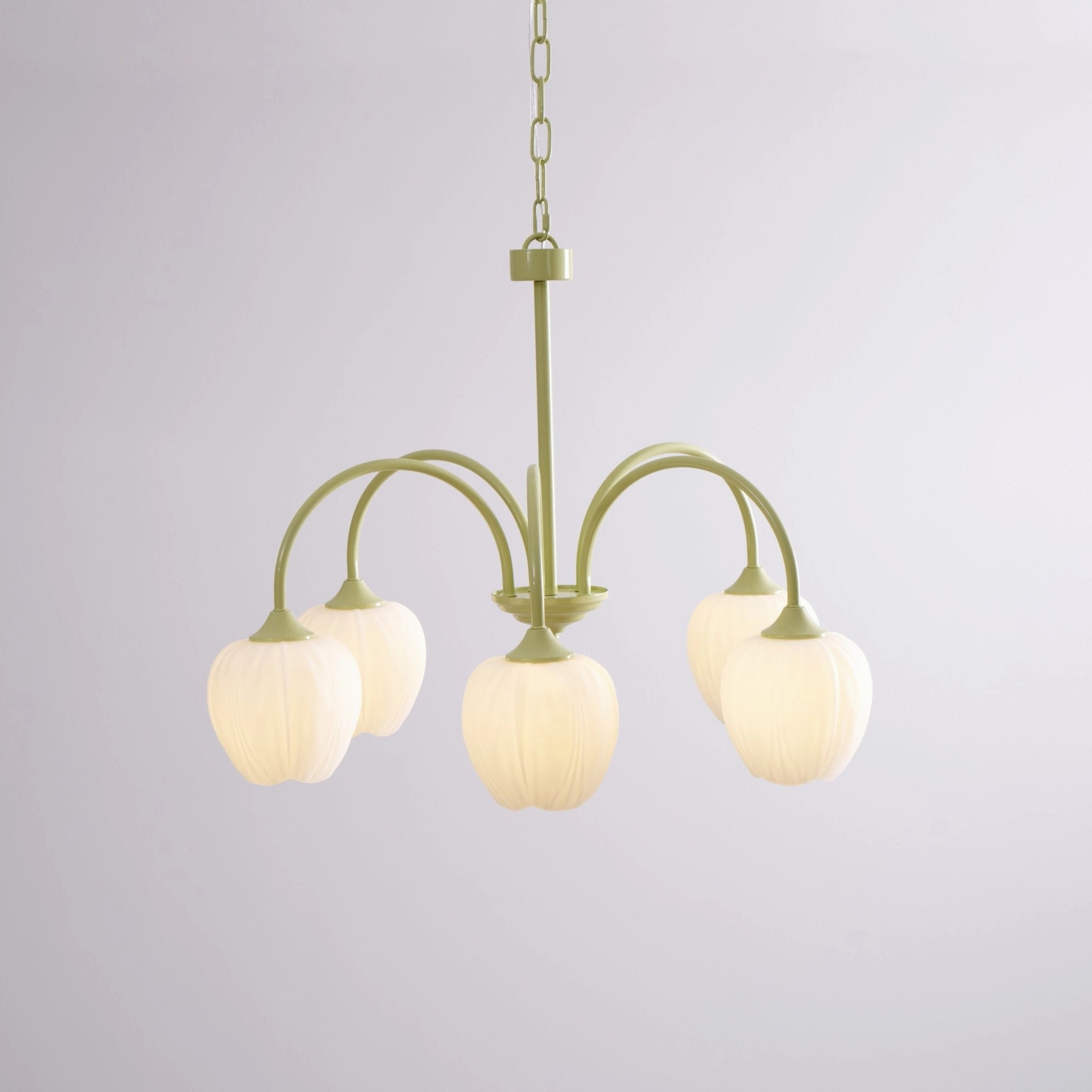 Tulip Matcha Chandelier