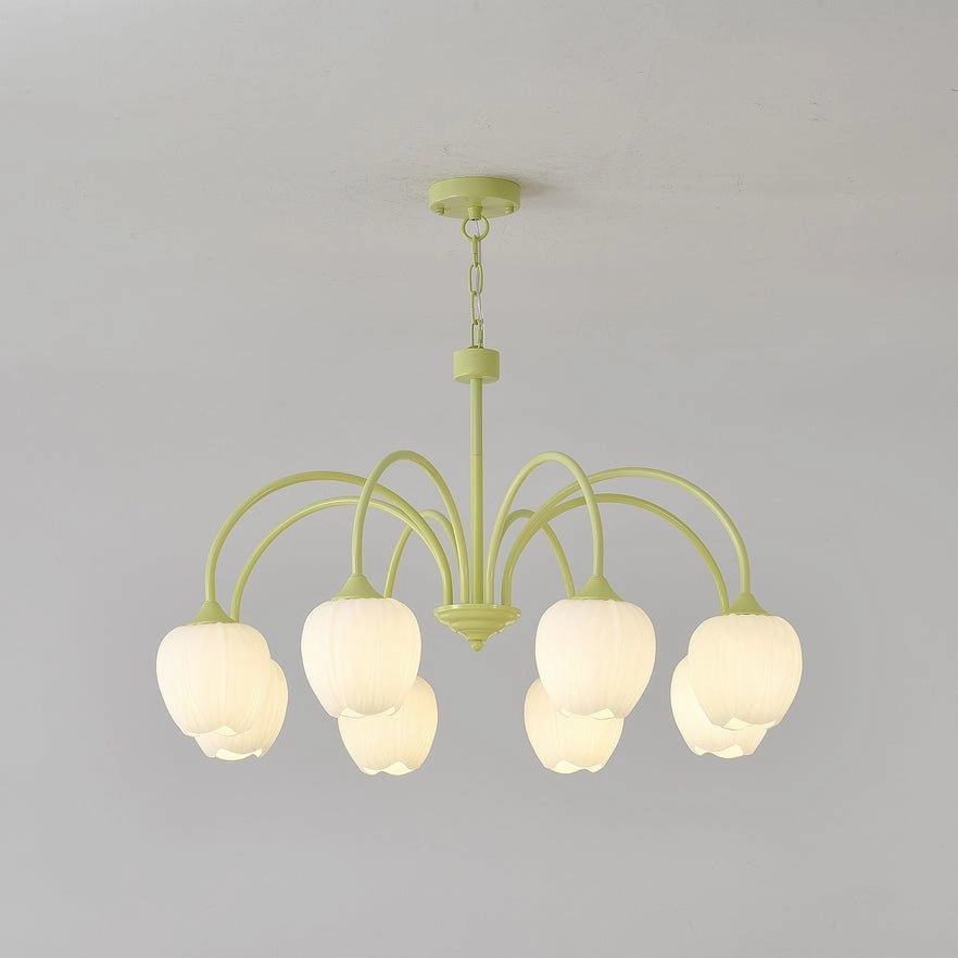 Tulip Matcha Chandelier
