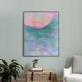 Tulla Hibiscus Framed Canvas Stonehome decor ,wall decor 
