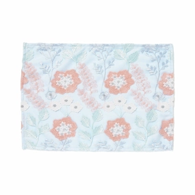 Tulle Place Mat Bluewaterproof oil-proof tablecloth