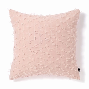 Tulle Ribbon Cushion Cover 450 X 450 Pinkbedding sets ,throw blankets 