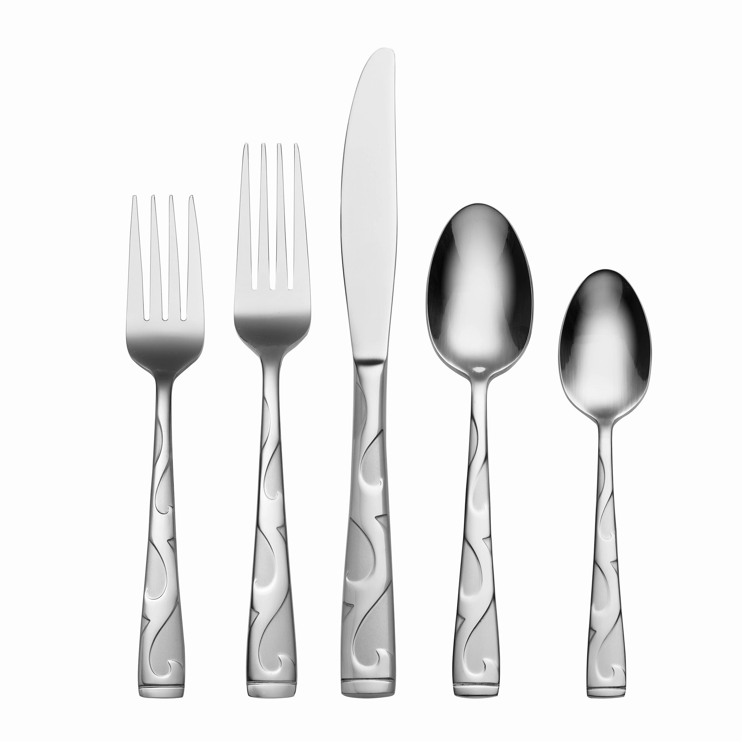 Tuscany 20 Piece Flatware Seteco-friendly bamboo fiber tableware set 
