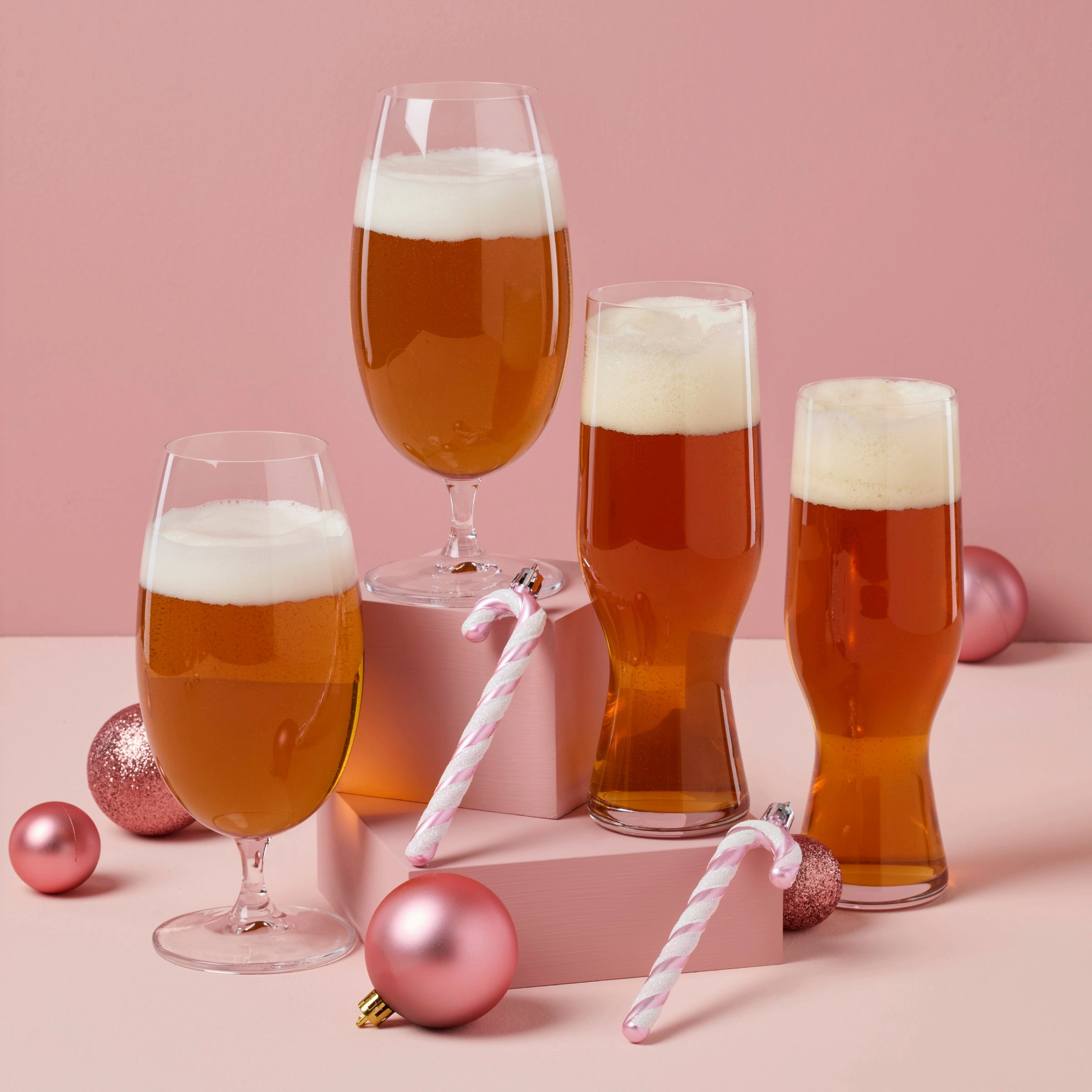 Tuscany Classics Assorted Beer Glasses - Set Of 4