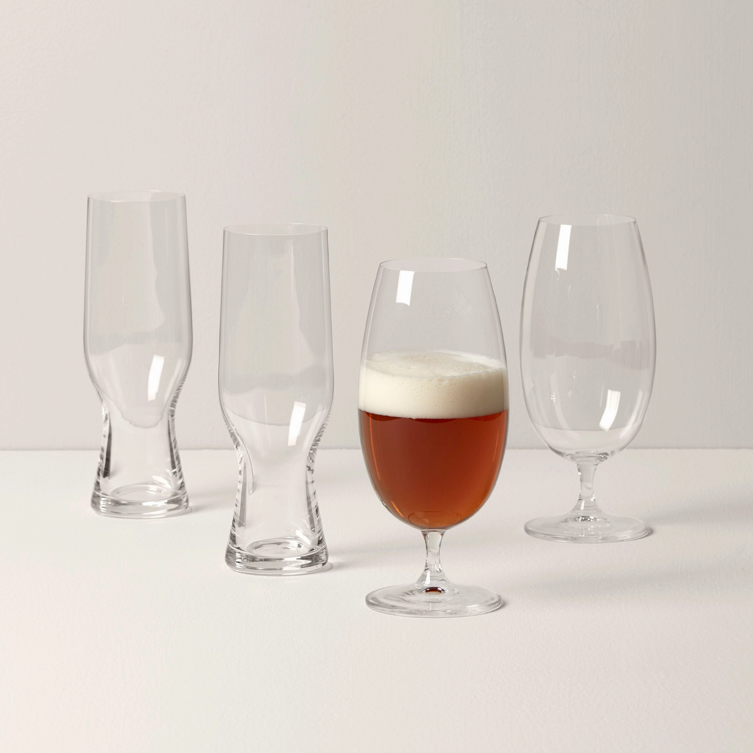 Tuscany Classics Assorted Beer Glasses - Set Of 4