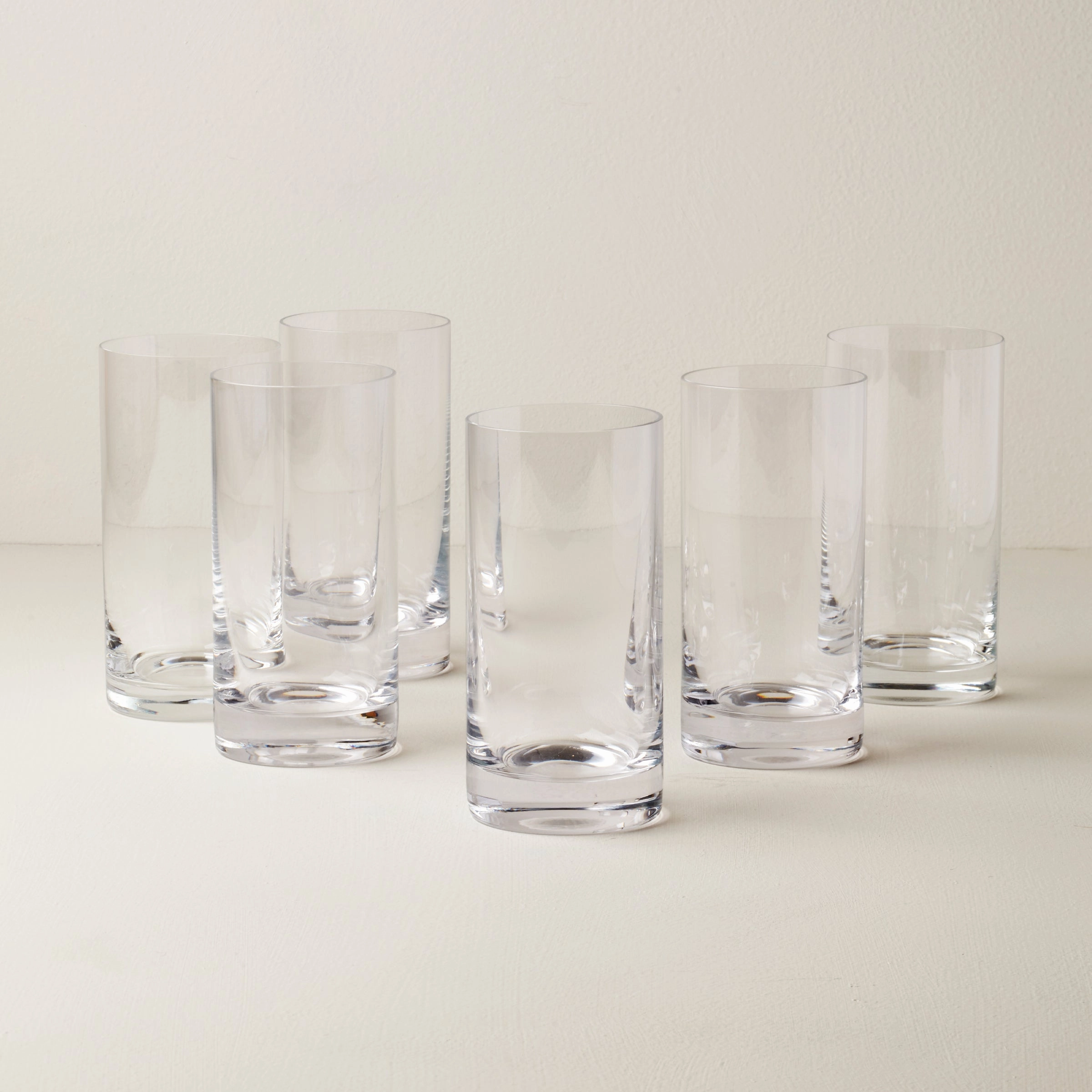 Tuscany Classics Cylinder Highball Glasses - Set Of 6glass cups ,personalized mugs 