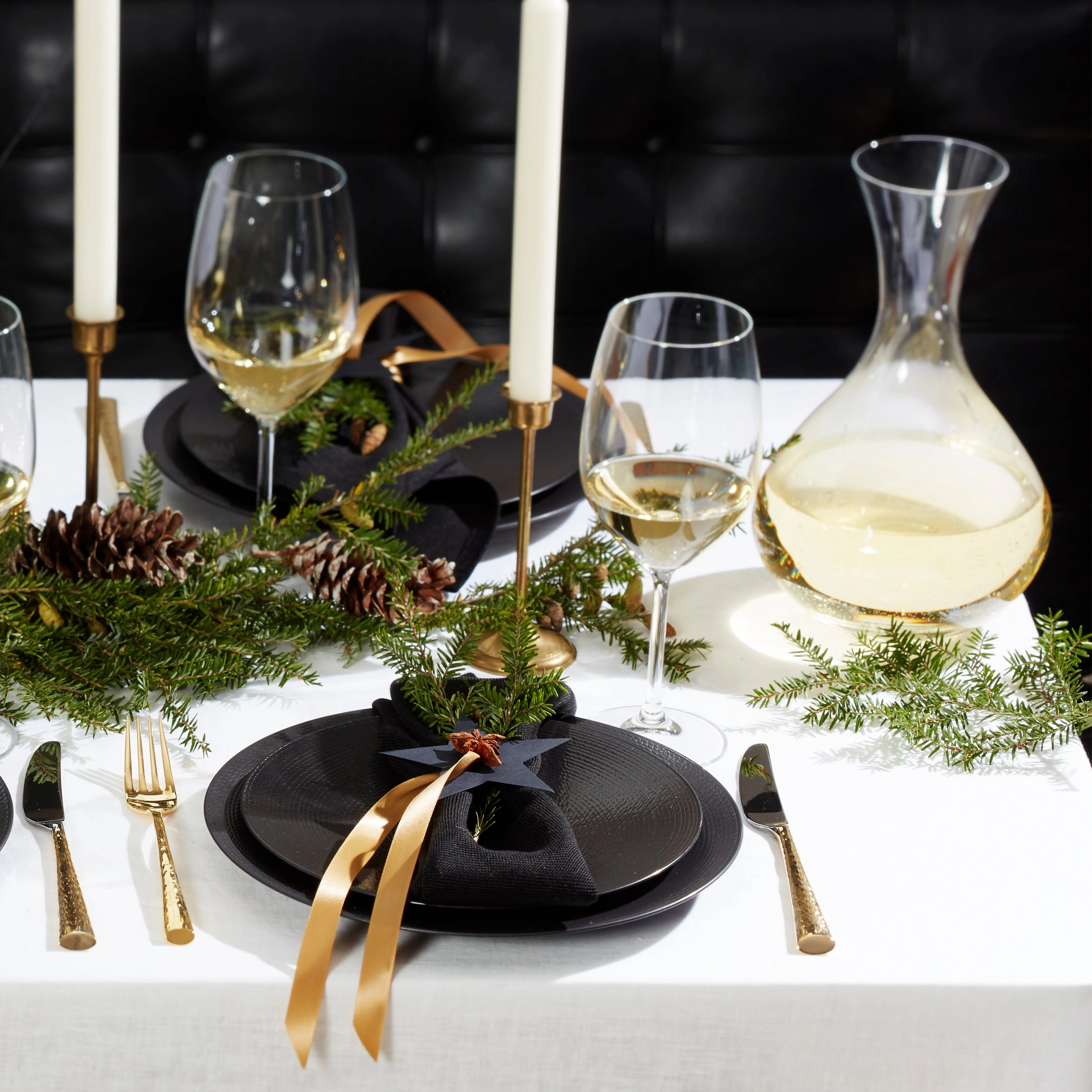 Tuscany Classics Decanter & Stemless Wine Glass Set
