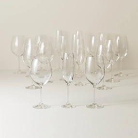 Tuscany Classics Mixed Wine Glasses - Set Of 18glass cups ,personalized mugs 
