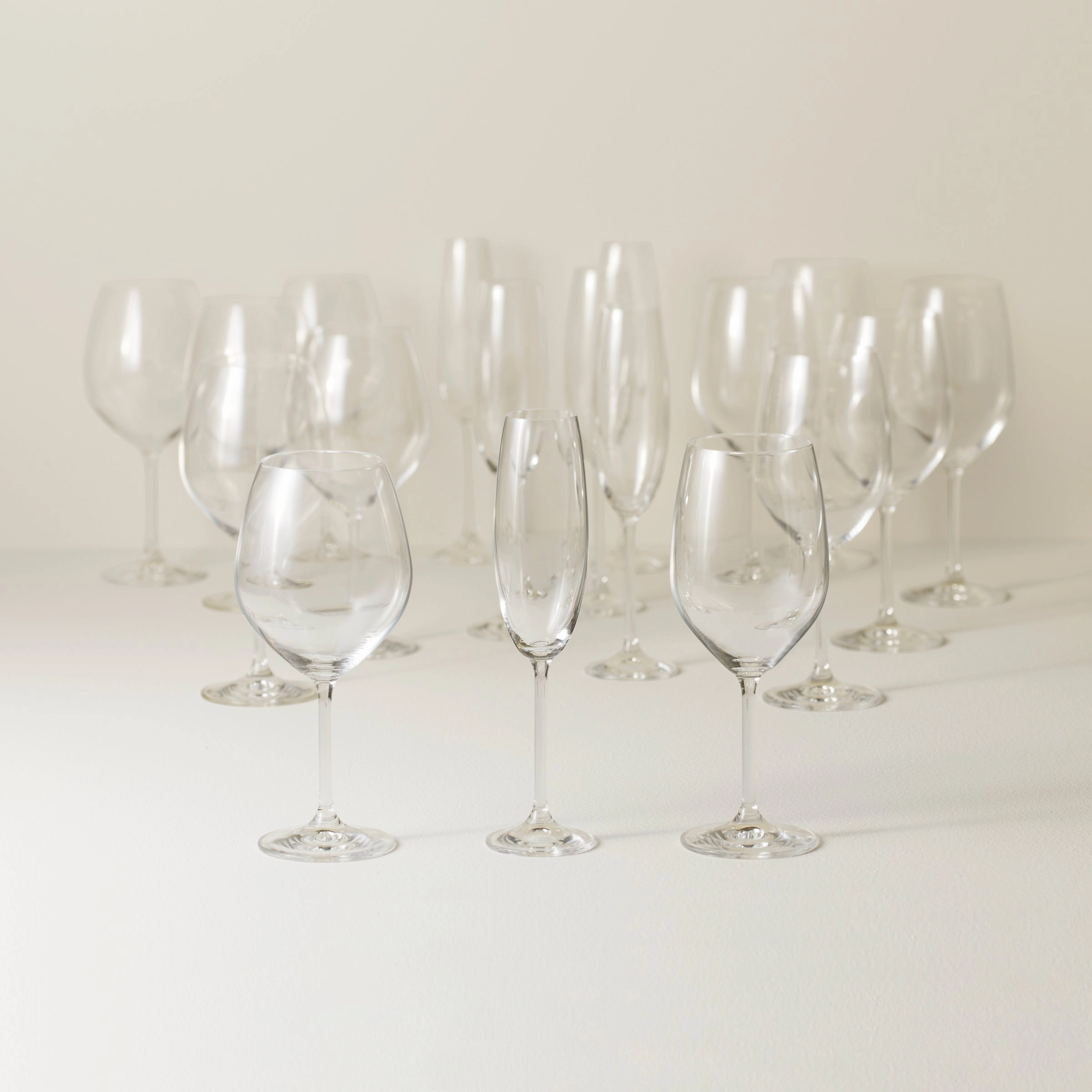 Tuscany Classics Mixed Wine Glasses - Set Of 18glass cups ,personalized mugs 