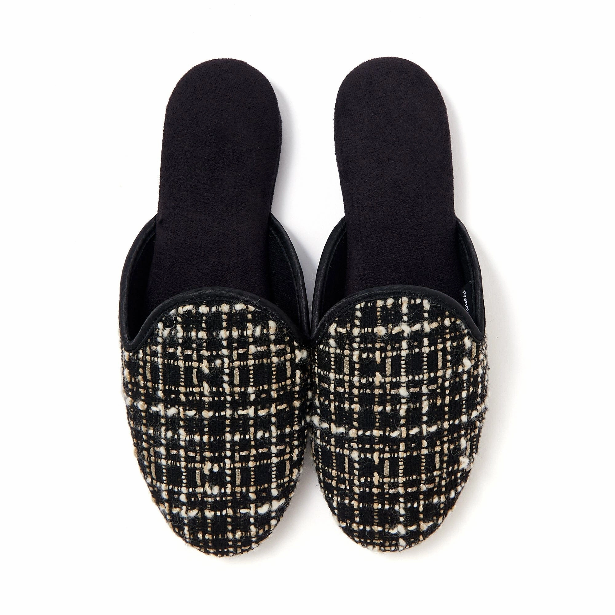 Tweed Room Shoes Blackbedding sets ,throw blankets 
