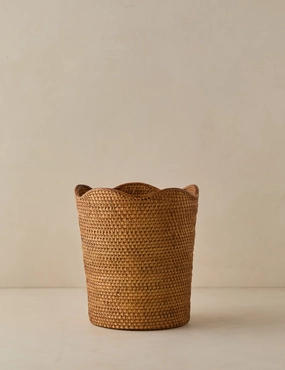 Tyna Rattan Wastebinhome decor ,wall decor 