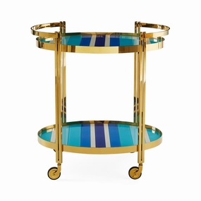 Ultramarine Bar Cartmodern kitchen decor ,kitchen dinner set ,dinnerware 