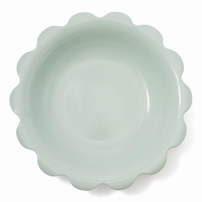 Uneune Deep Plate Large Minthand-painted ceramic bowl
