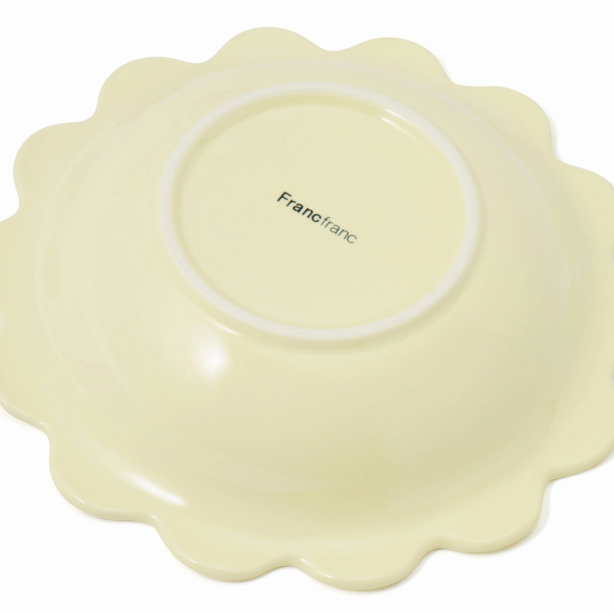 Uneune Deep Plate Small Yellow