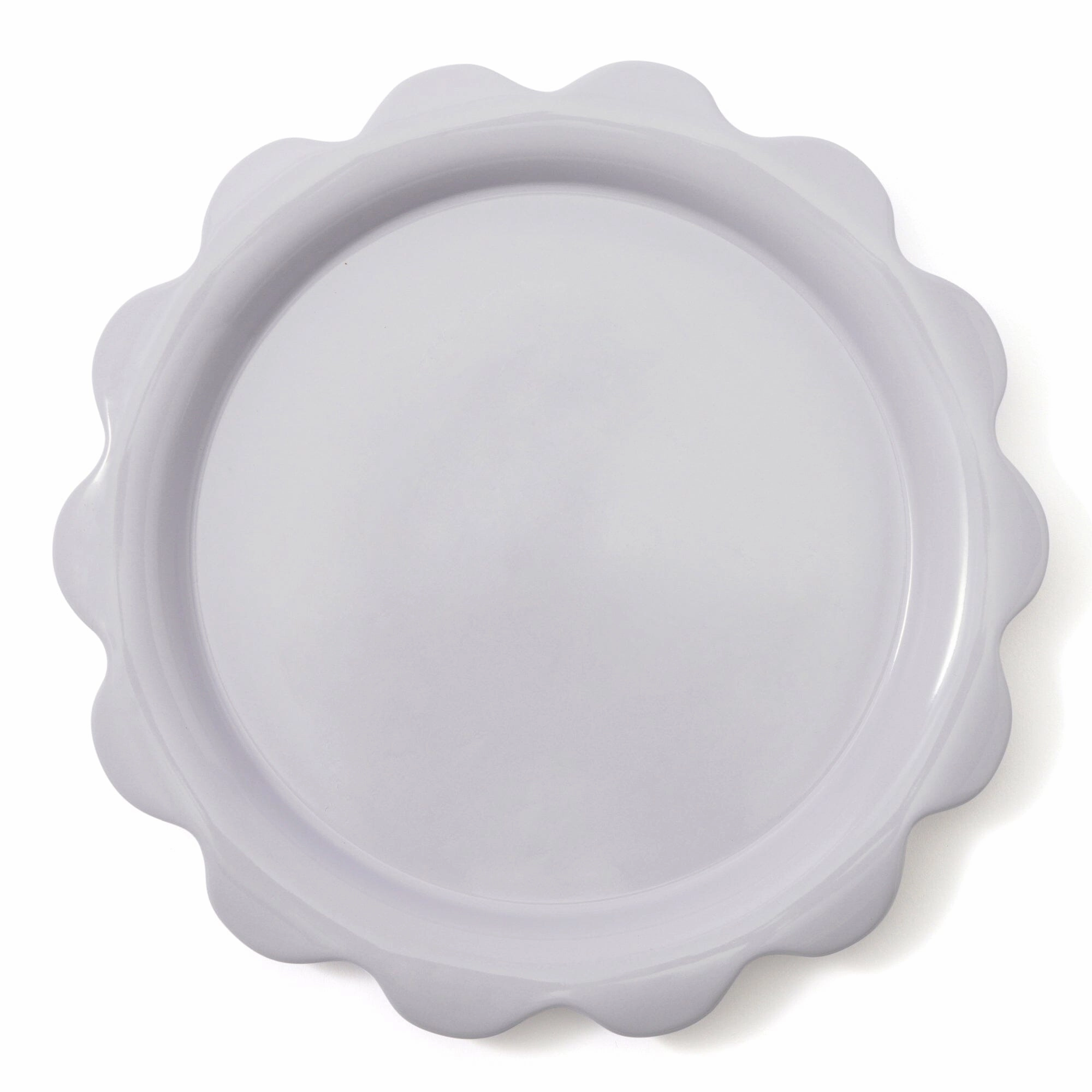 Uneune Plate Large Purplehand-painted ceramic bowl