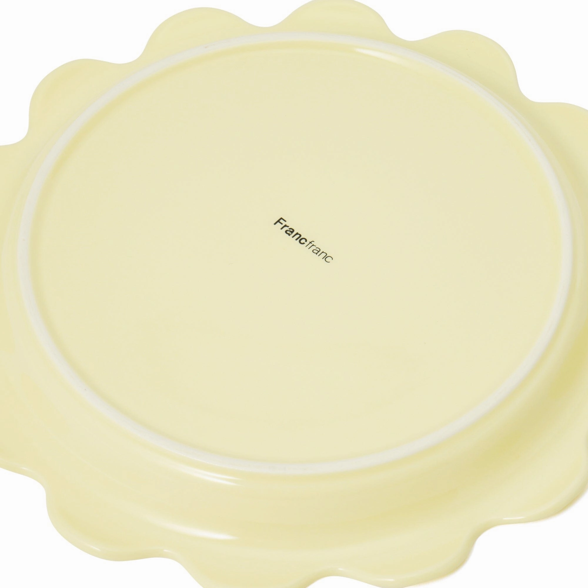 Uneune Plate Large Yellow