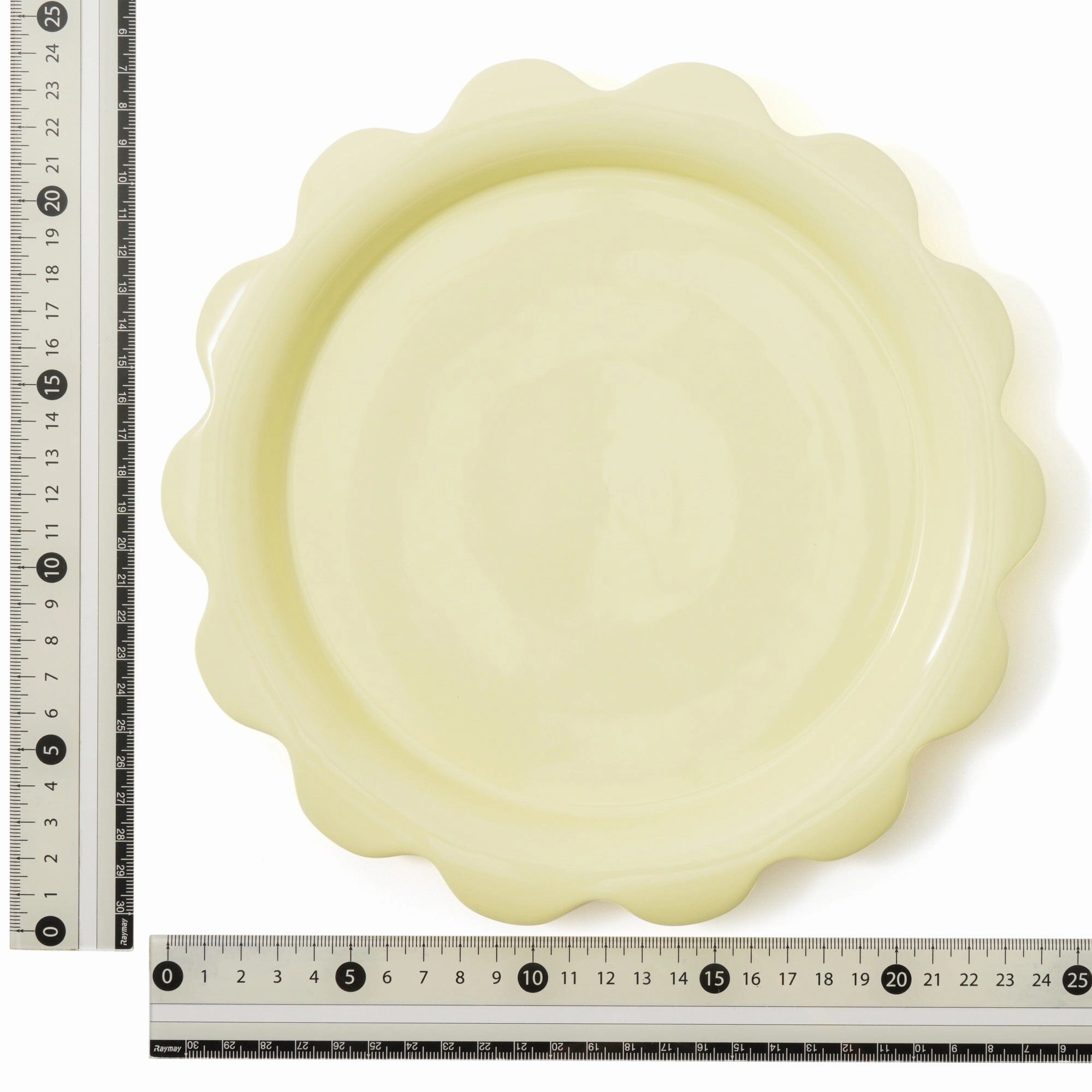 Uneune Plate Large Yellow