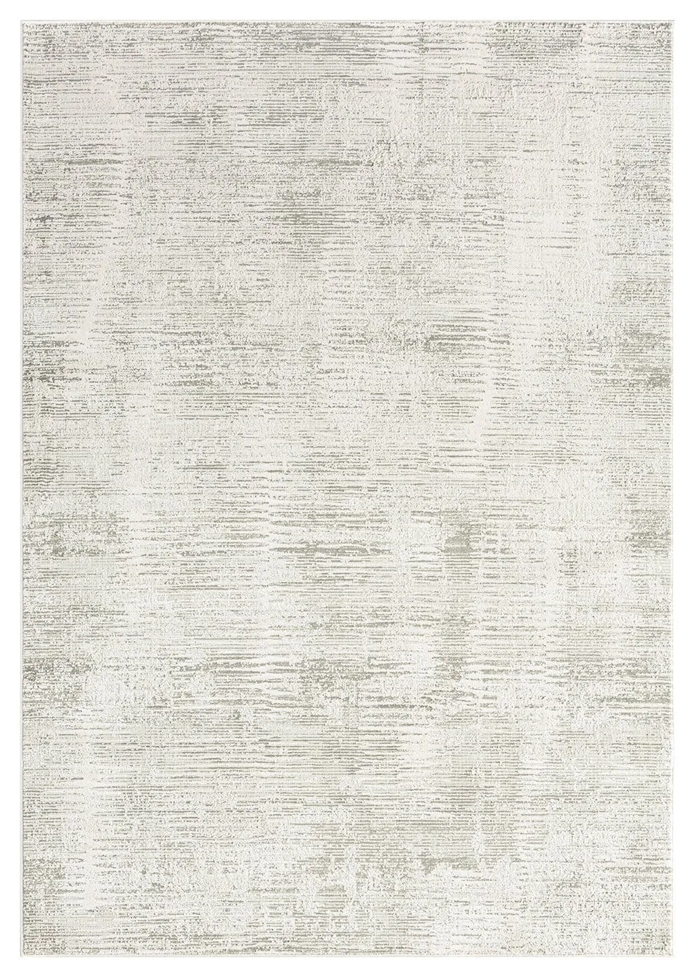 Valerie Ivory and Grey Distressed Tribal Rugmodern color block patchwork rug
