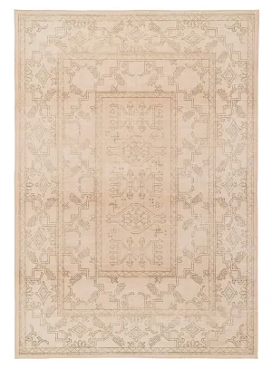Valetta Beige Medallion Washable Rugmodern color block patchwork rug