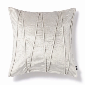 Velvet Cord Cushion Cover 450 x 450  Greybedding sets ,throw blankets 