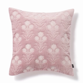 Velvet Emb Cushion Cover 450 x 450  Pinkbedding sets ,throw blankets 